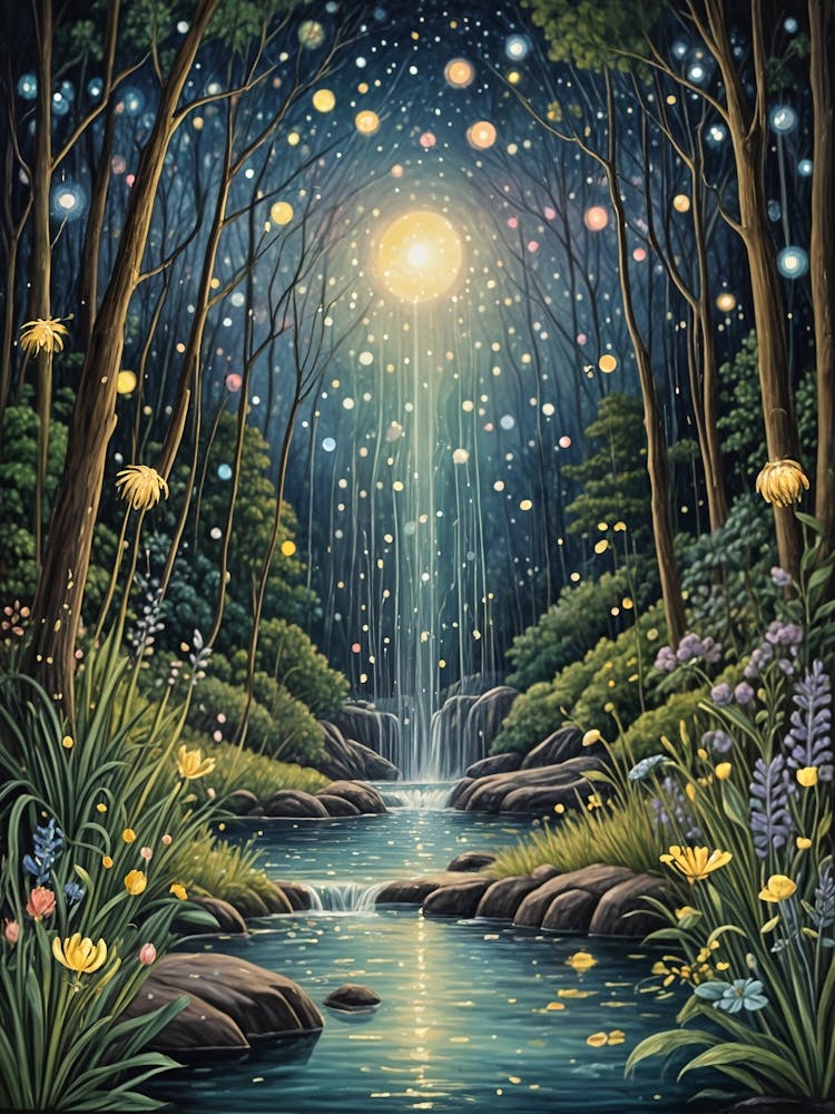 Midnight Magic In The Forest no2
