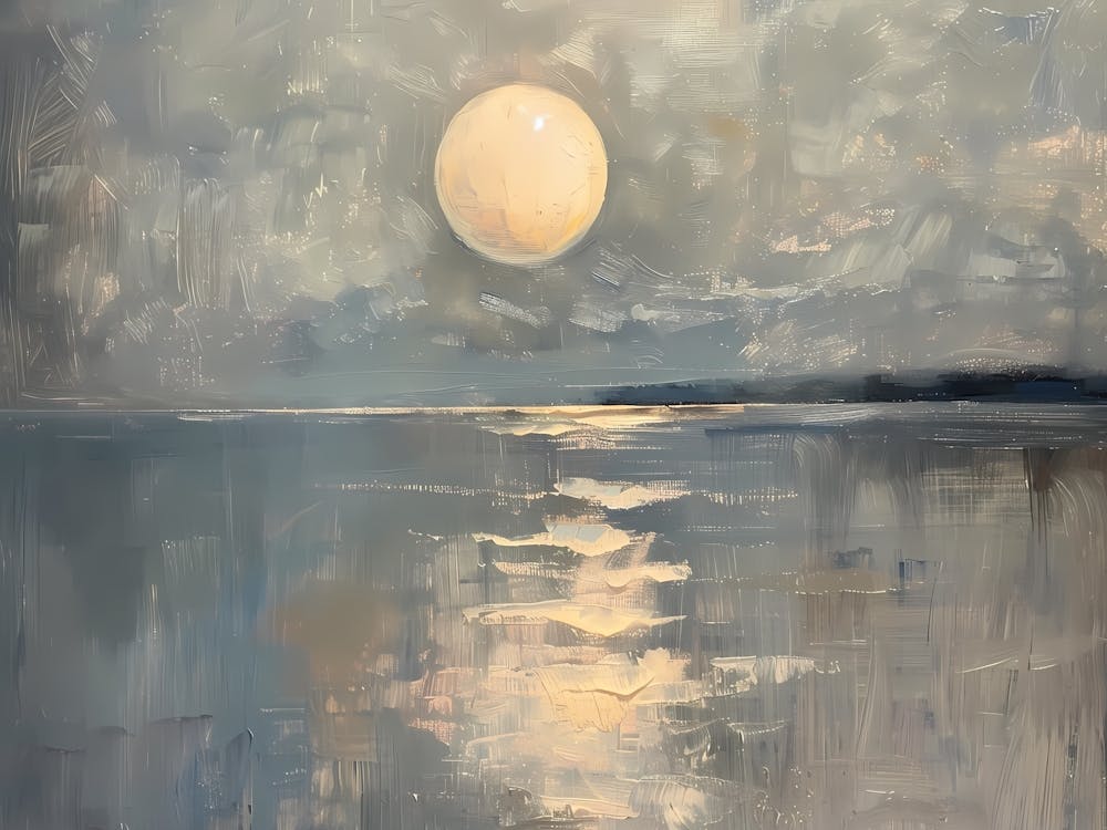 Full Moon Over Water 2