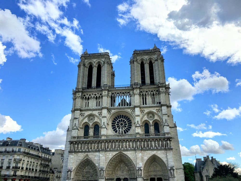 The Towers of Old Notre Dame Cathedral (Paris Series)