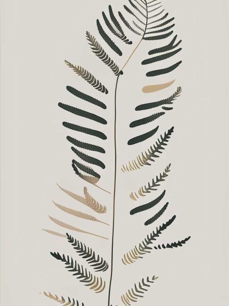Bracken Fern Wildflower Simplicity