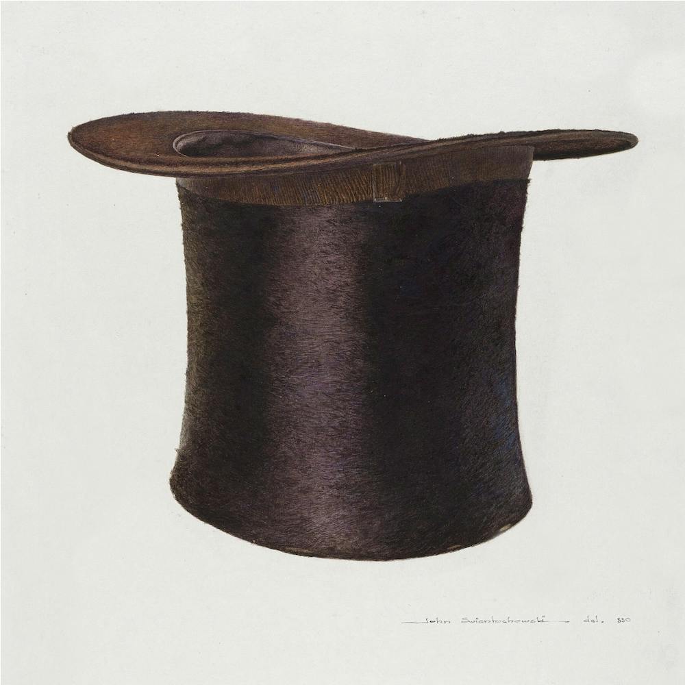 High Silk Hat, John Swientochwski