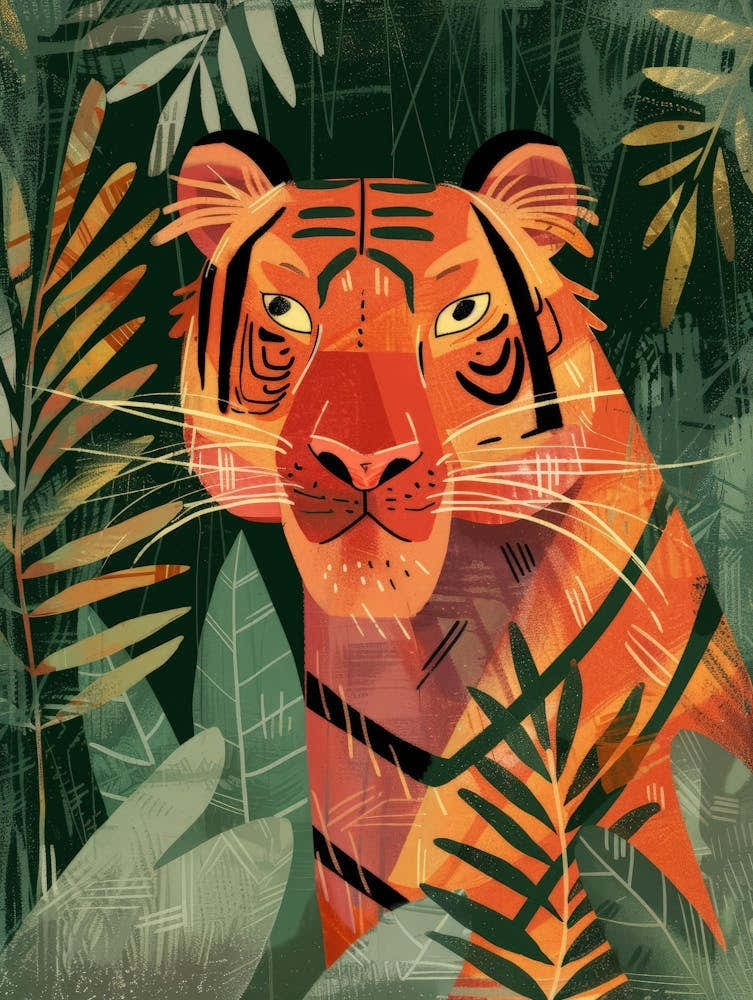 Tiger In The Jungle 47