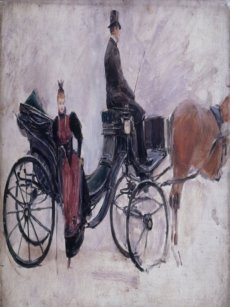 Couple In A Carriage 1