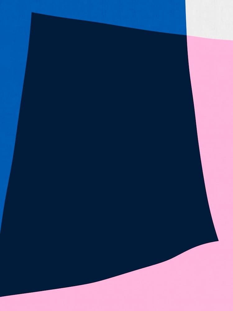 Pink and blue geometry 1