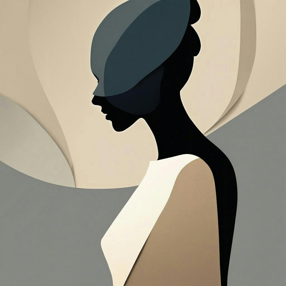 Silhouette Of A Woman 6