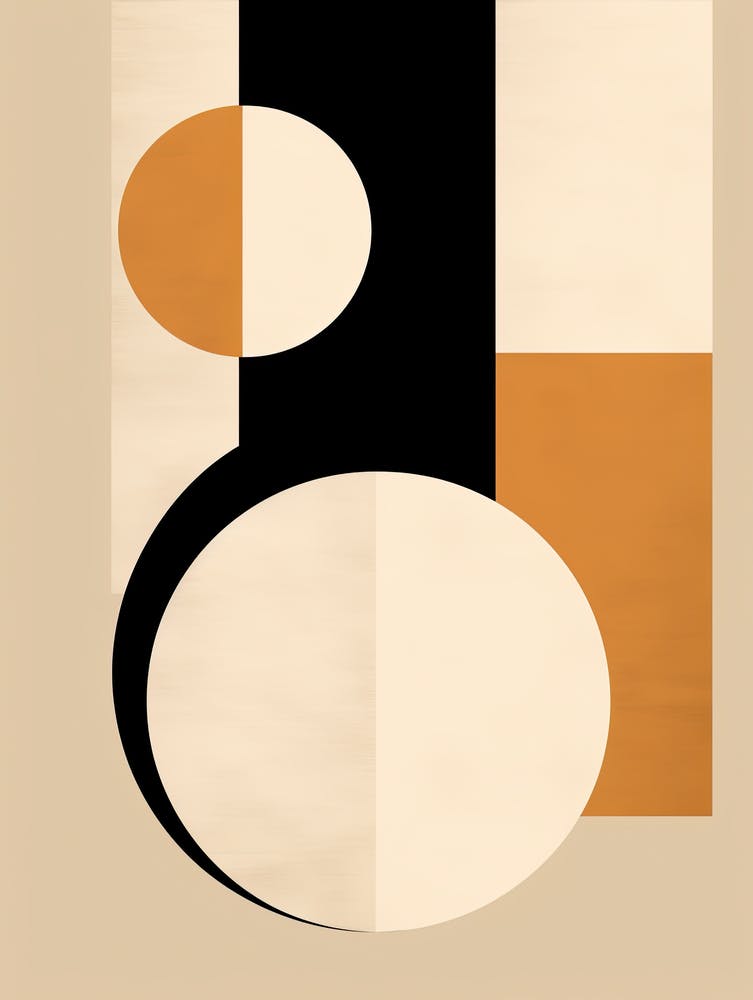 Abstract Bauhaus Odyssey: Shapes Unveiled