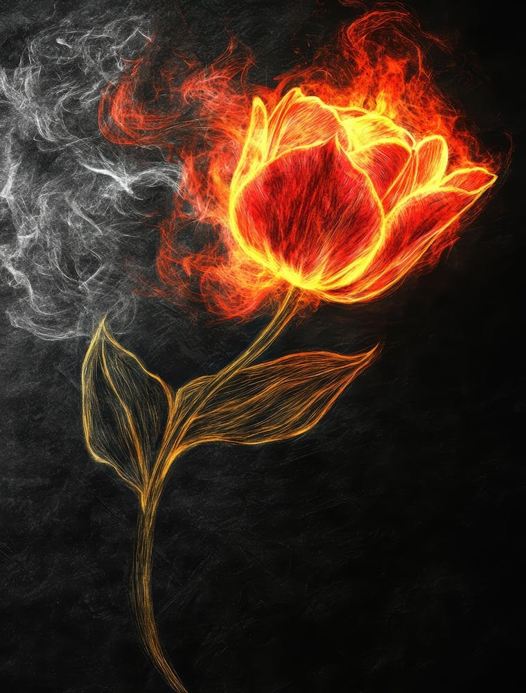 Fire Rose