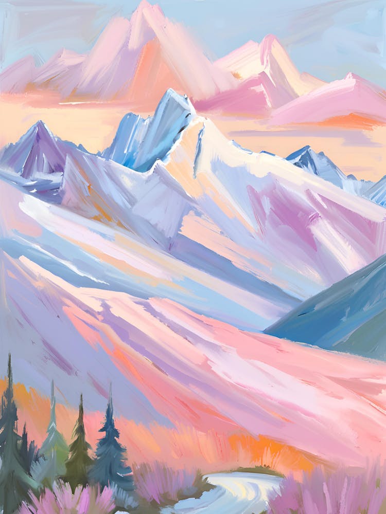 Sunset In The Mountains 21