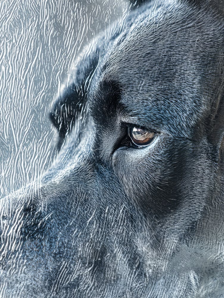 Portrait Of A Dog.Generated AI. Wall 5
