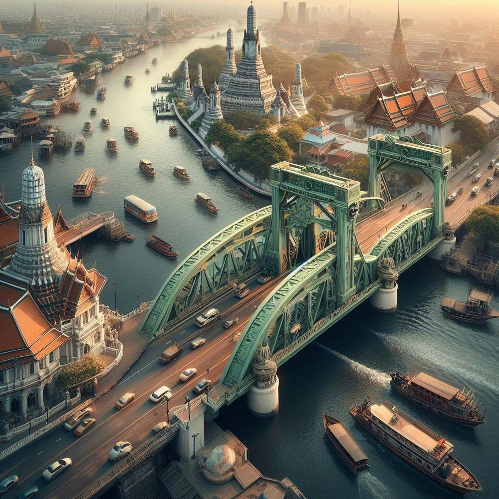 Aerial View Of Thailand