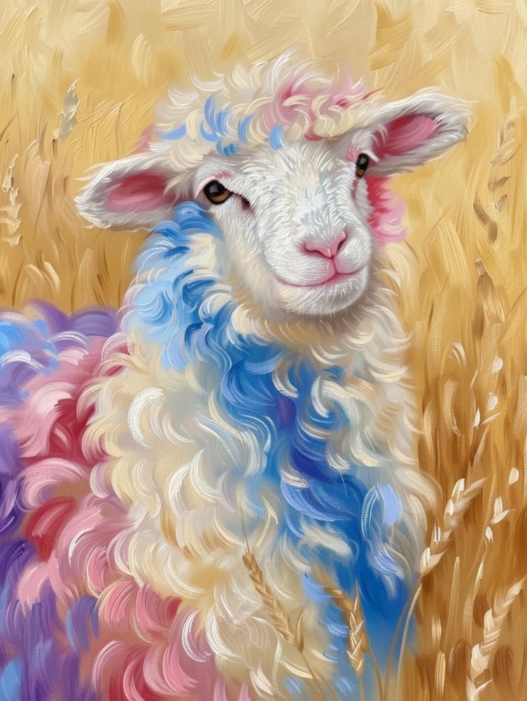 Sheep In The Field
