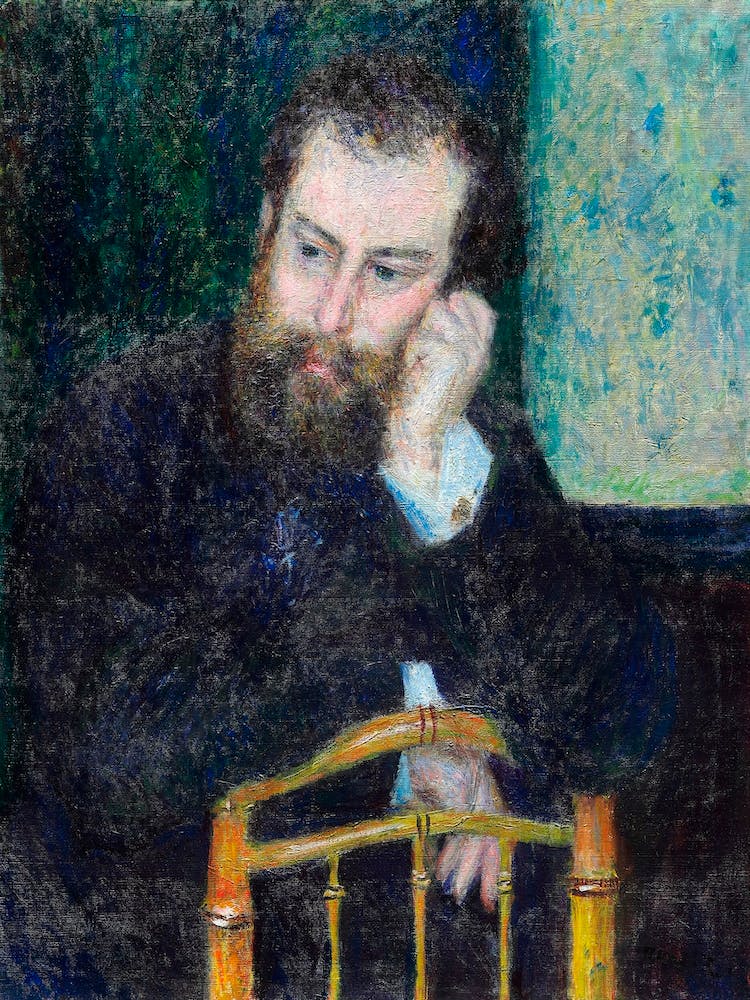 Alfred Sisley (1876), Pierre Auguste Renoir