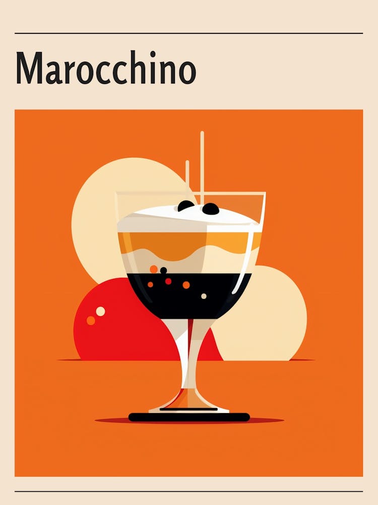 Marocchino Midcentury Modern Poster