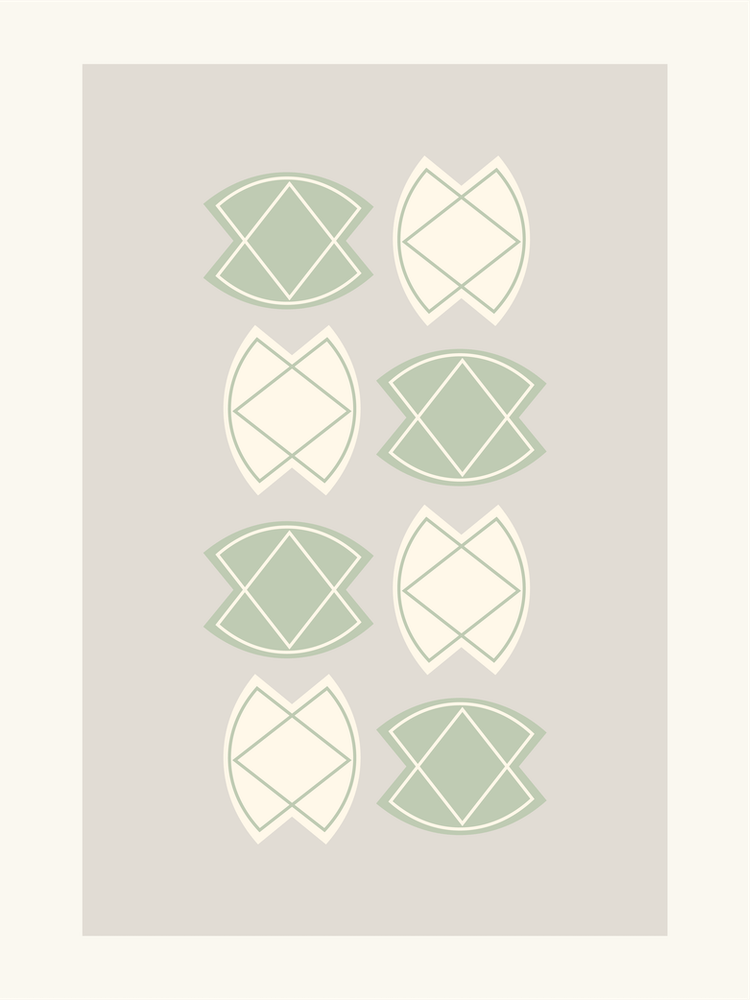 Geometric Shapes Abstract Rhombus