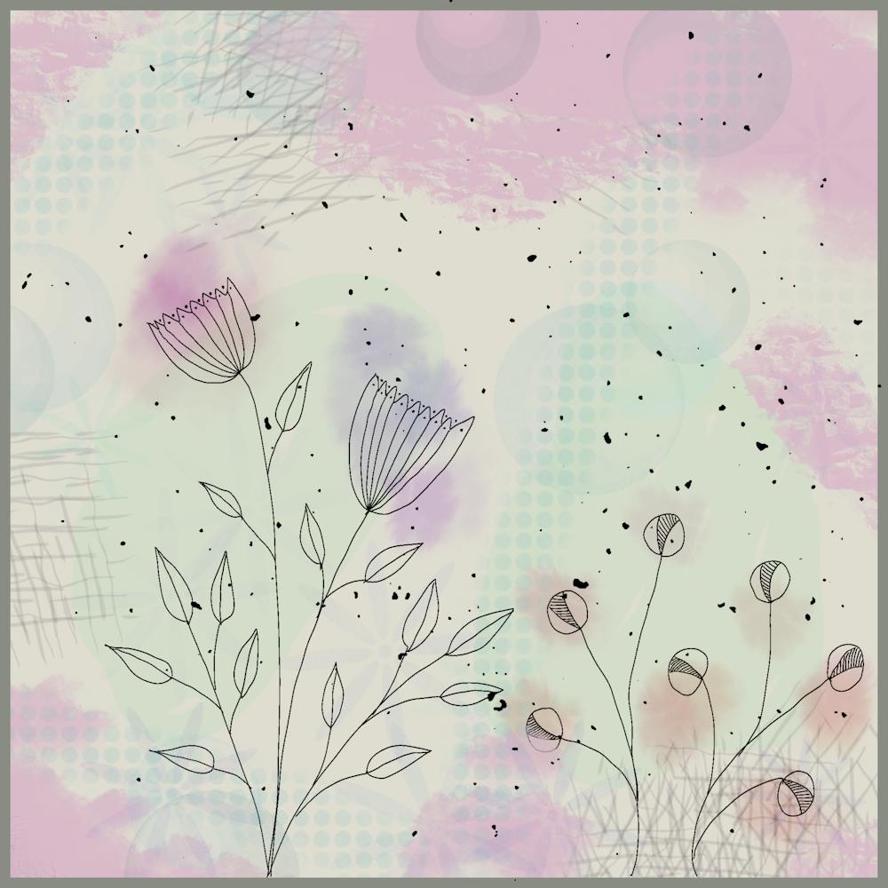 Flowers Nature Meadow Background