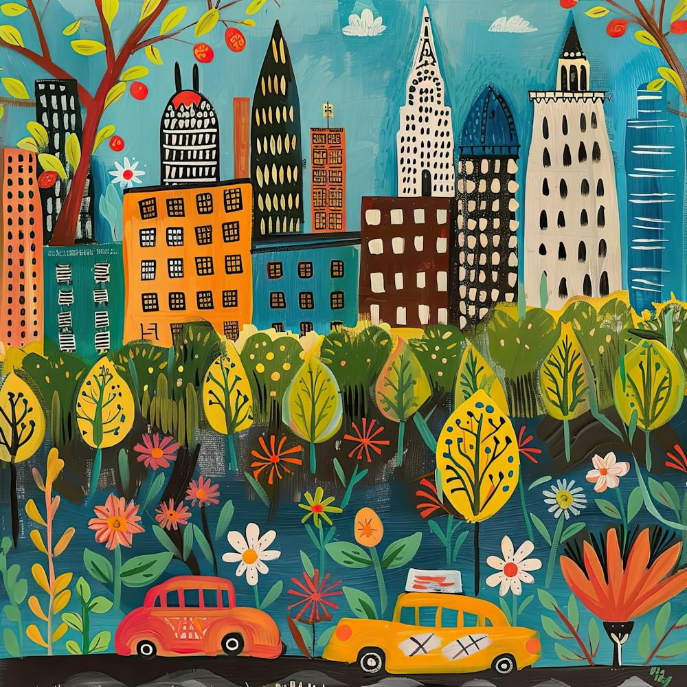 Kids Travel Illustration New York 3