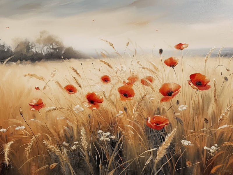 Poppies In The Field 3