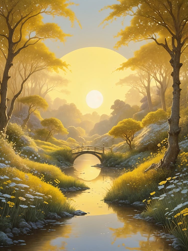 Golden Bridge Sunrise