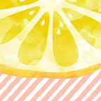 Lemon Abstract Square