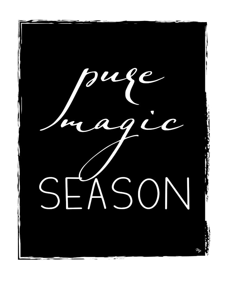 Pure Magic Season Xmas typography 1