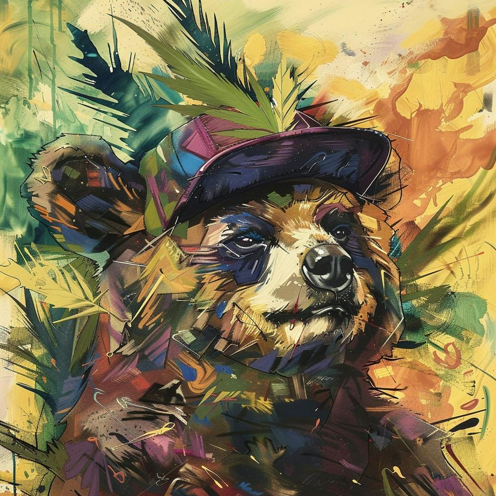 Bear In A Hat