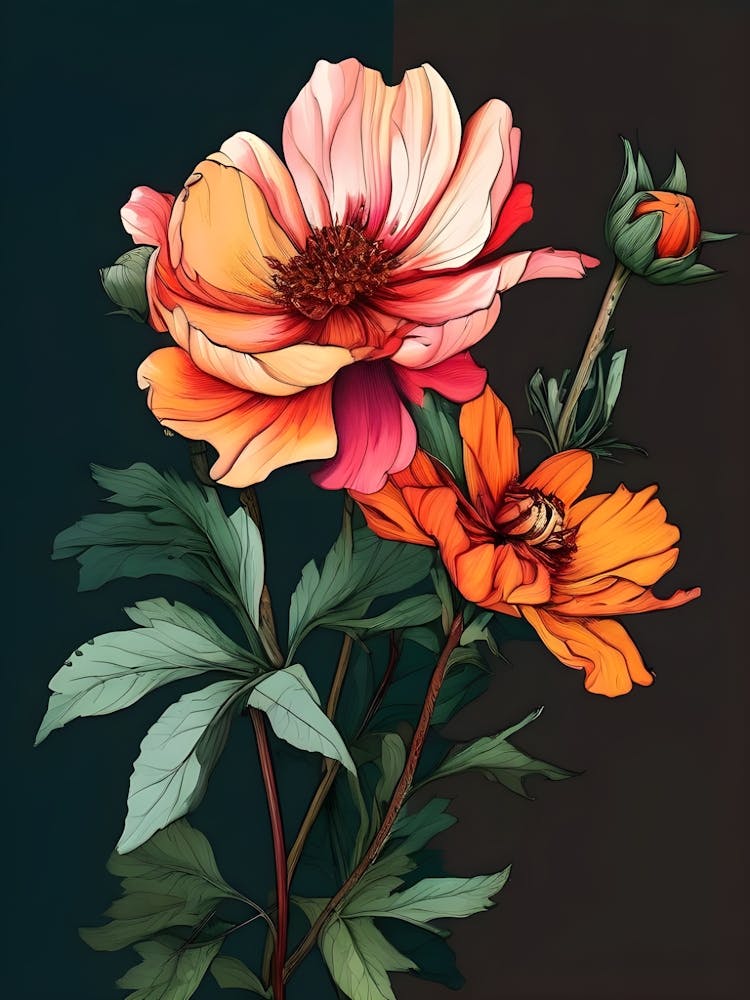 Cosmos Flower 7