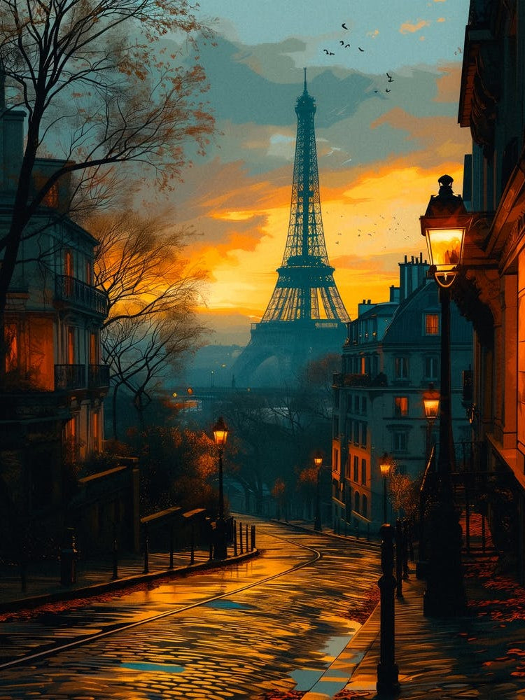 Paris At Dawn