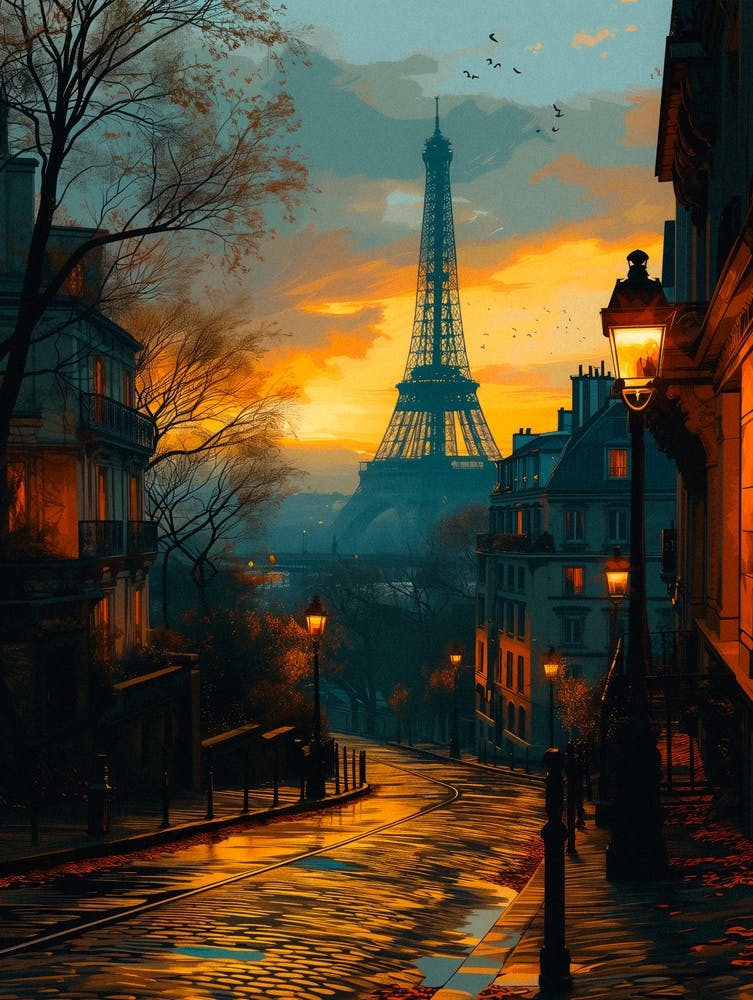 Paris At Dawn