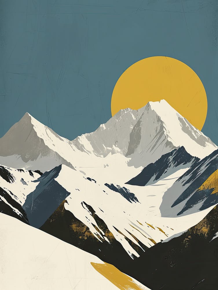 Minimalist Zen: Elysian Peaks