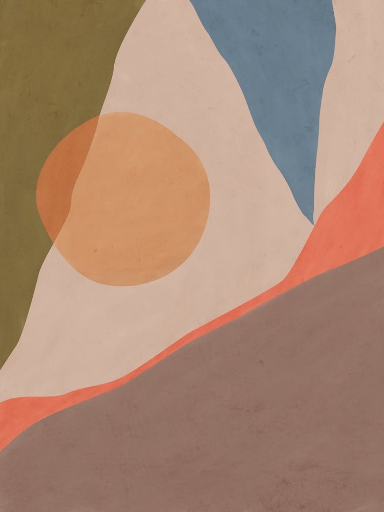 Abstract Landscape Painting