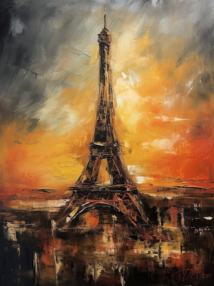 Tour Eiffel Paris Style Turner 2