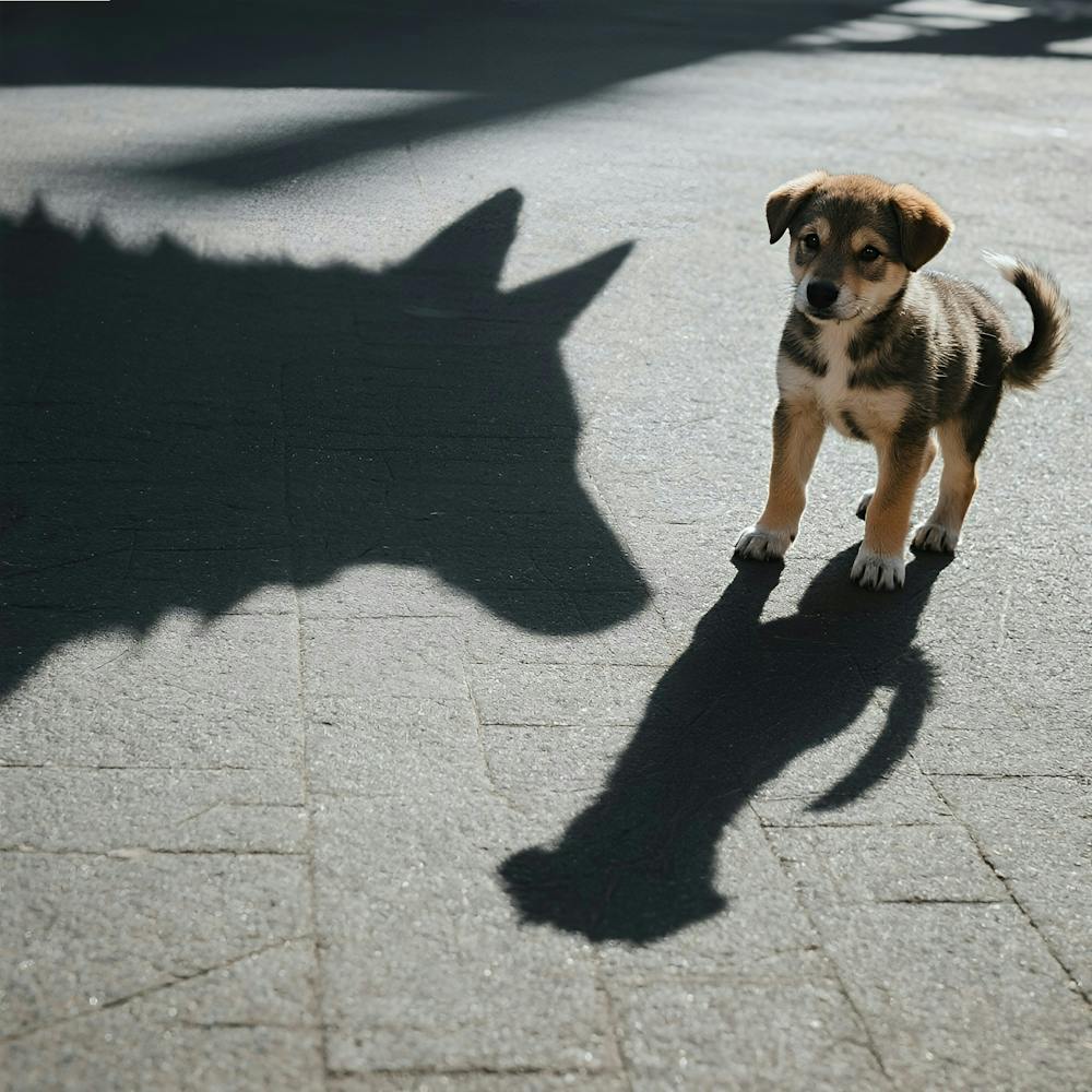 Shadow Of A Dog 1