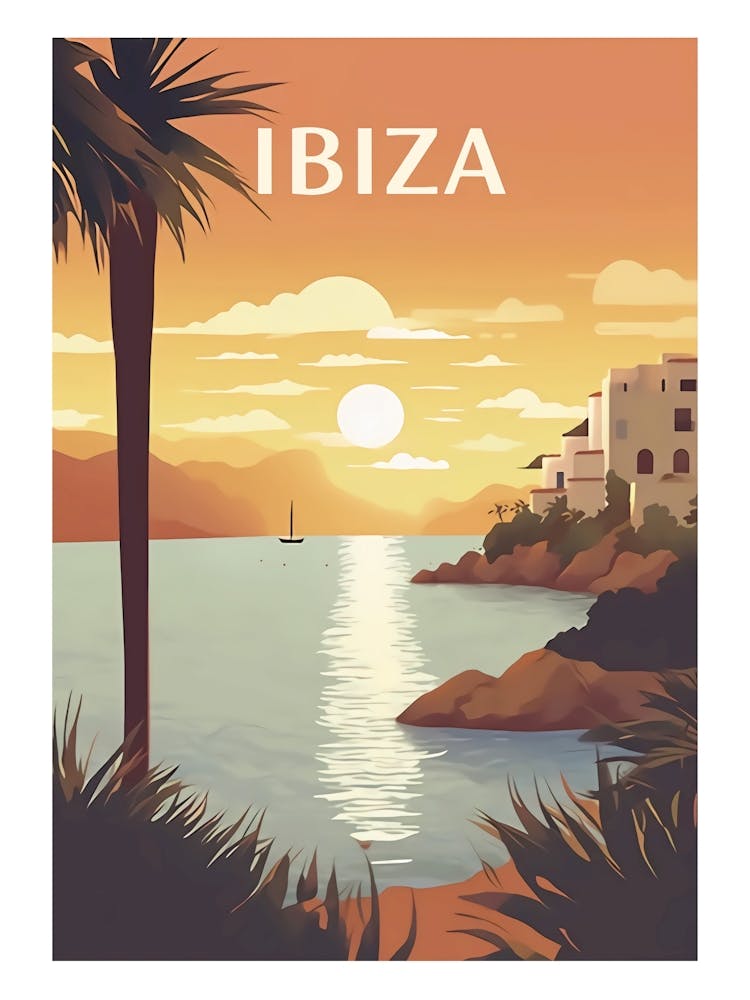 Ibiza Spain Print