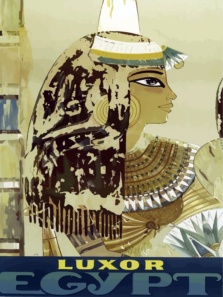 Ägypten, Porträt einer schönen Frau