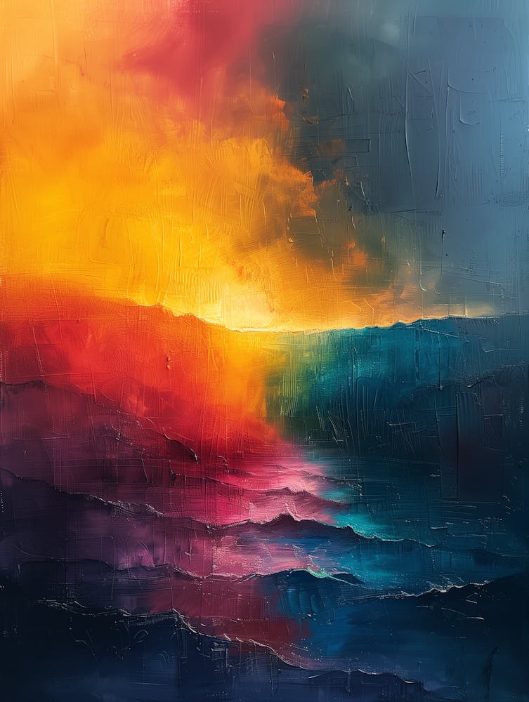 Sunset Over The Ocean 2