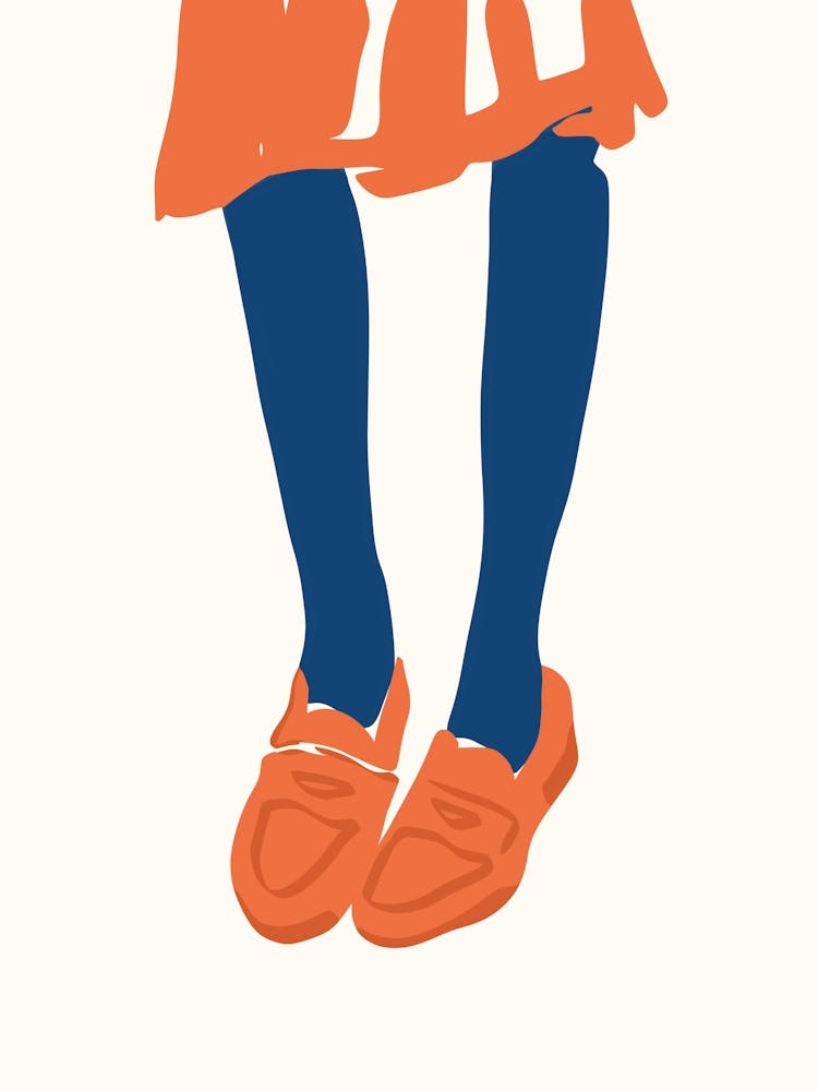 Red Shoes Print