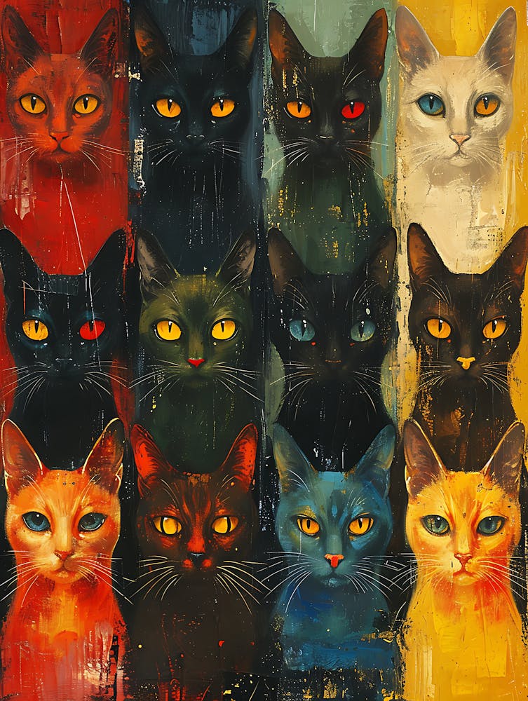 Cats In A Row
