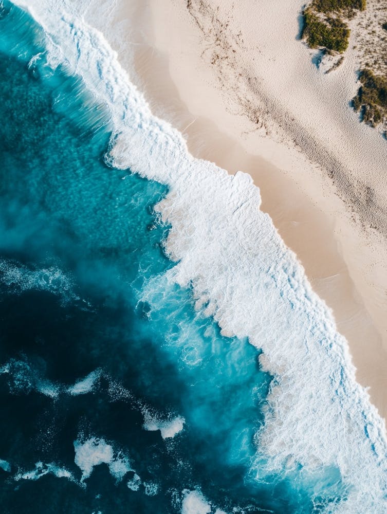 Aerial View Of A Beach 27