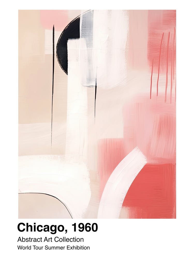 World Tour Exhibition, Abstract Art, Chicago, 1960 3