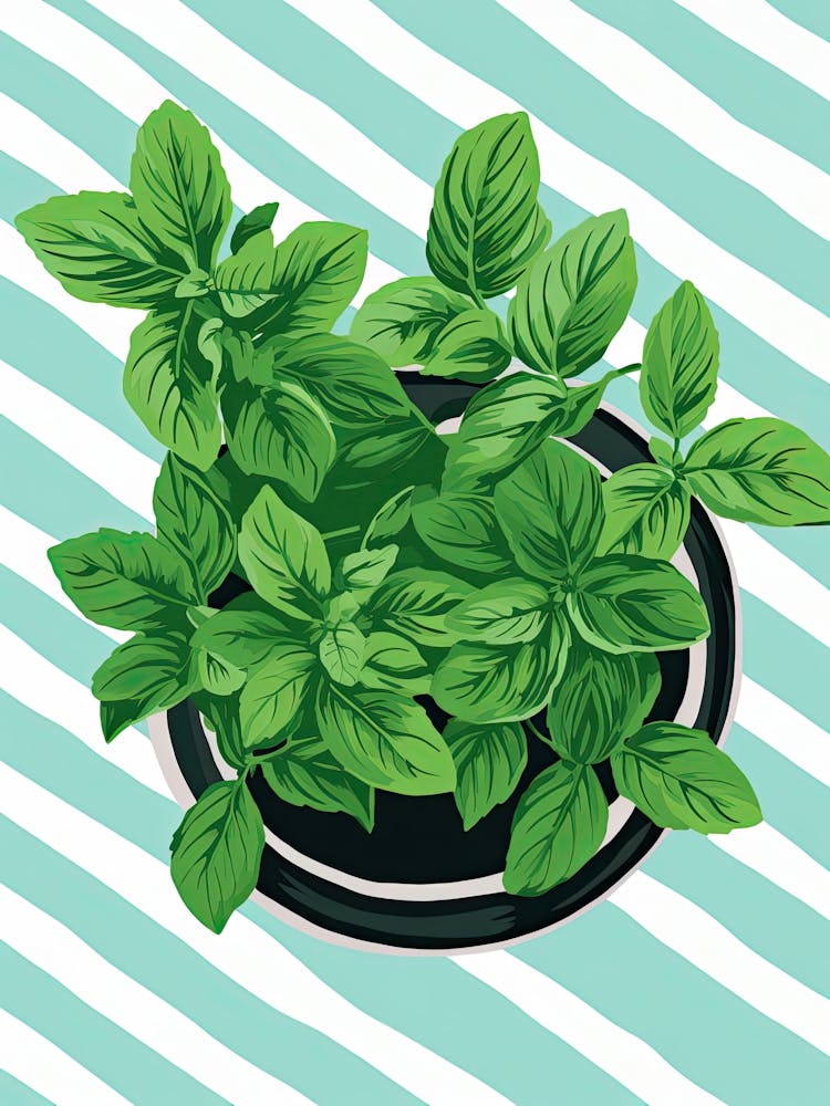 Basil Summer Illustration 10