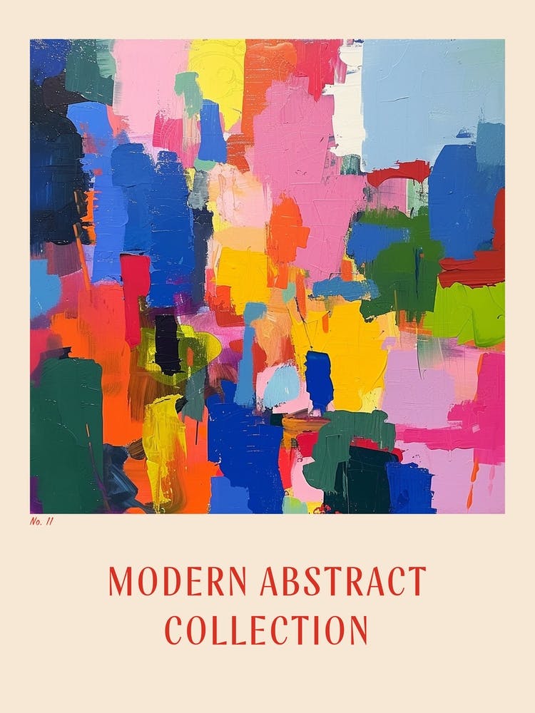 Modern Abstract Collection Poster 11