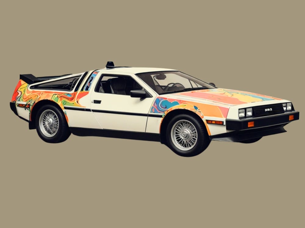 Back To The Future Delorean 1