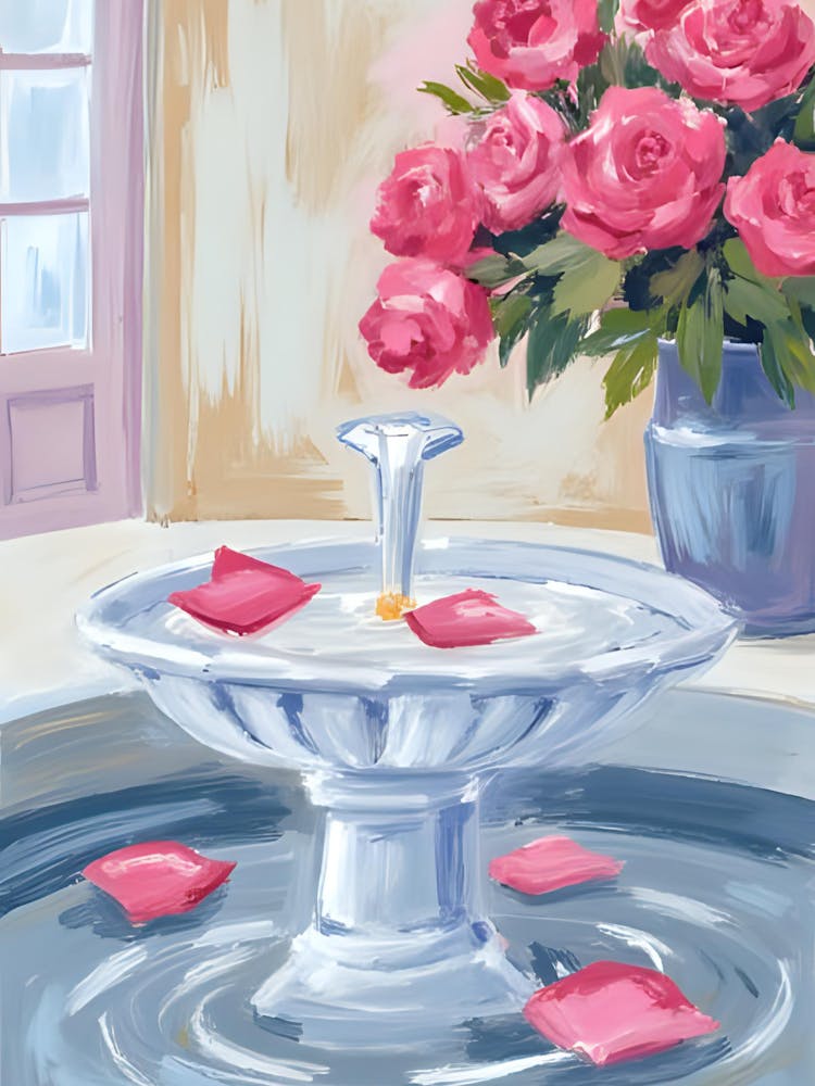 Roses In The Fountain