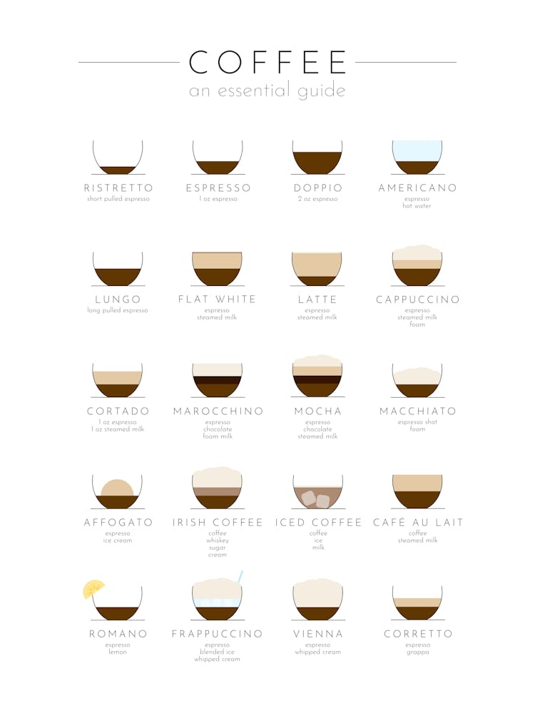 Coffee Guide White