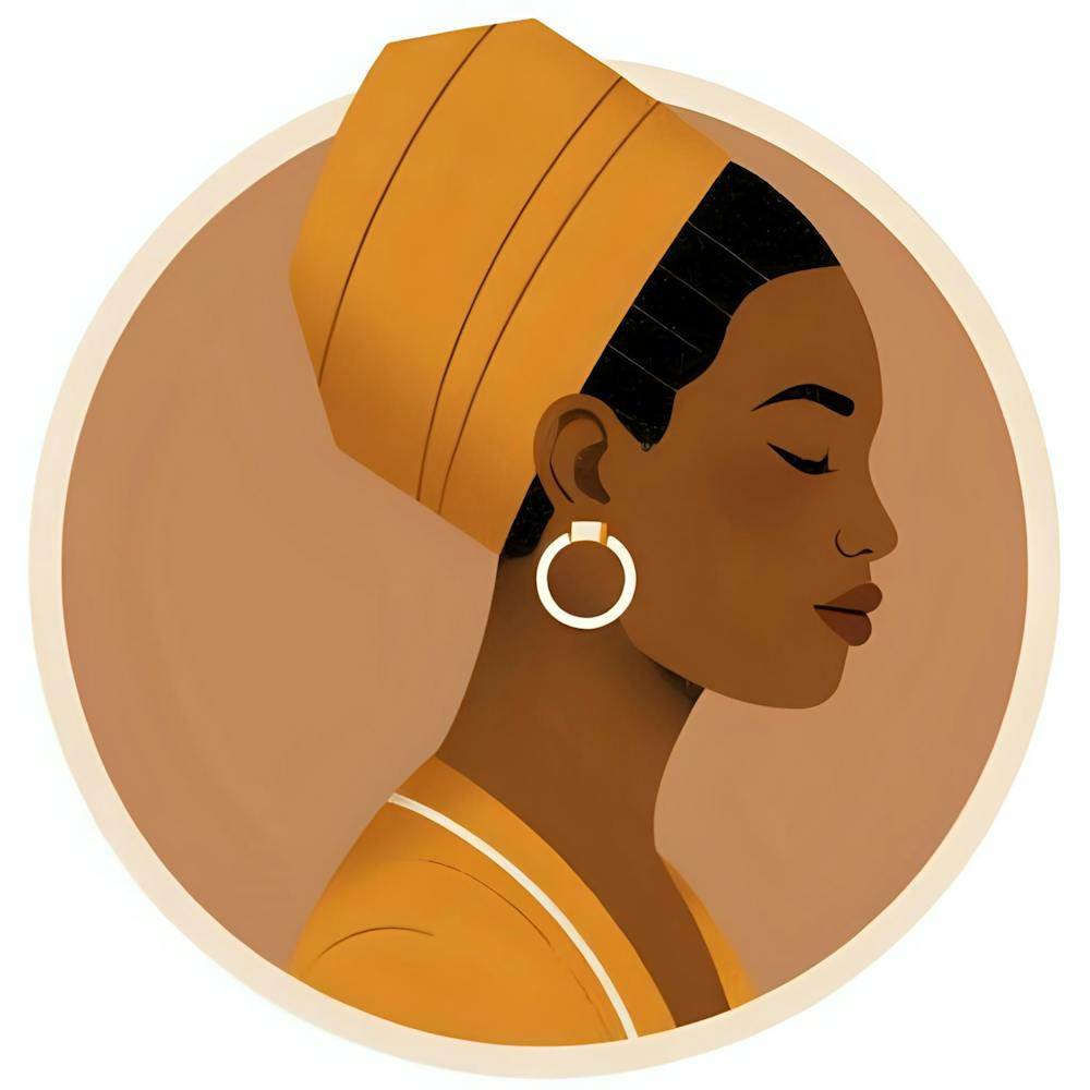 Portrait Of African American Woman