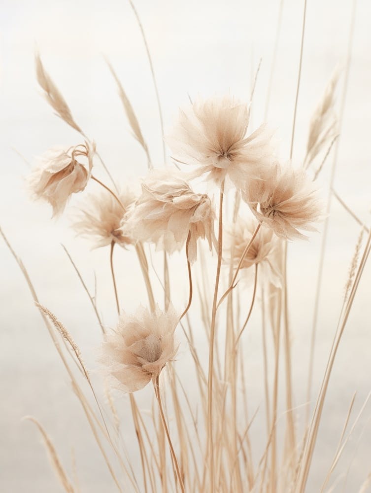 Boho Dried Flowers Cornflower 4