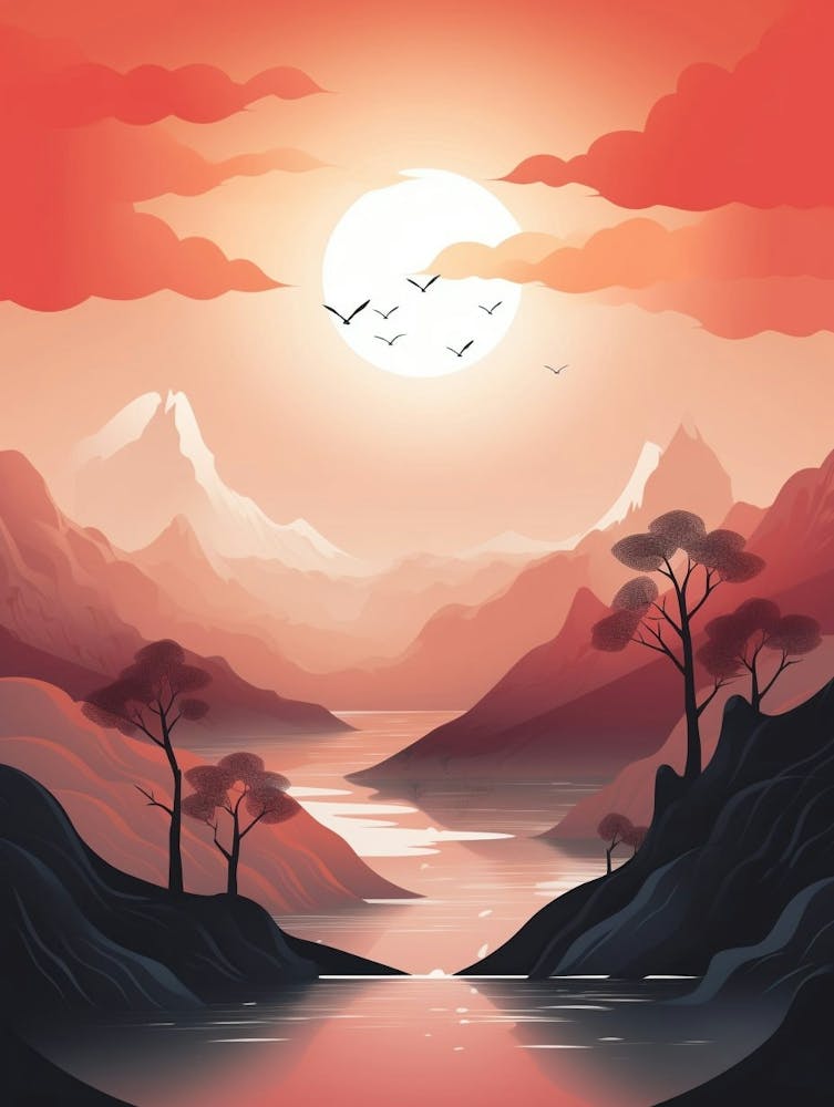 Fantasy Abstract Minimalist 10