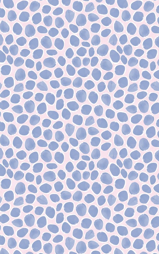 Cornflower Blue Dots