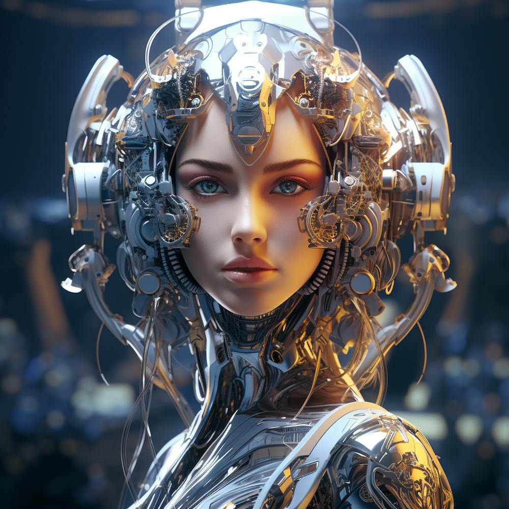 Futuristic Woman 1