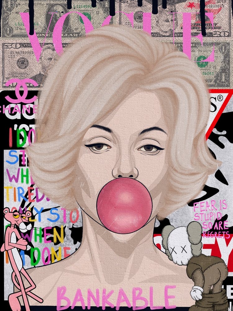 Marilyn Monroe Bubble Gum